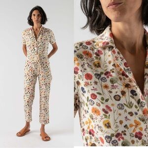 Rachel Antonoff Mathew Jumpsuit in pressed flowers